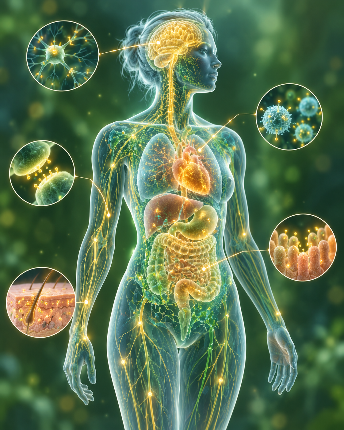 Illustration of the endocannabinoid system